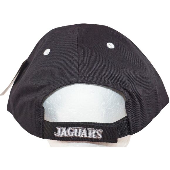 Vintage Jacksonville Jaguars NFL Football Cap - Black Tonal Emboss Logo Hat 2010 - Picture 5 of 8